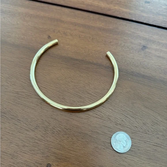 Jennifer Fisher Samira Chocker in 10K Yellow Gold Plated - Picture 5 of 9